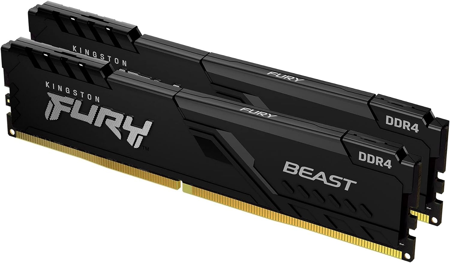 Модуль памяти DIMM 64GB DDR4 Kingston FURY Beast KF432C16BBK2/64 (2x32GB, 3200MHz)