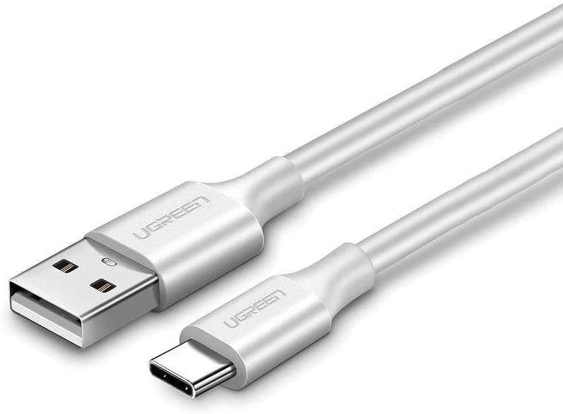 Кабель Ugreen 60121 (USB-C(M) to USB 2.0(M), 1m, White)