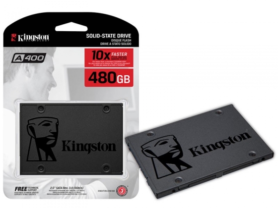 Накопитель SSD 480GB Kingston SA400S37/480G