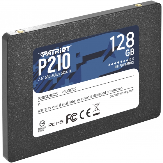 Накопитель SSD 128GB PATRIOT P210S128G25 P210 (2.5