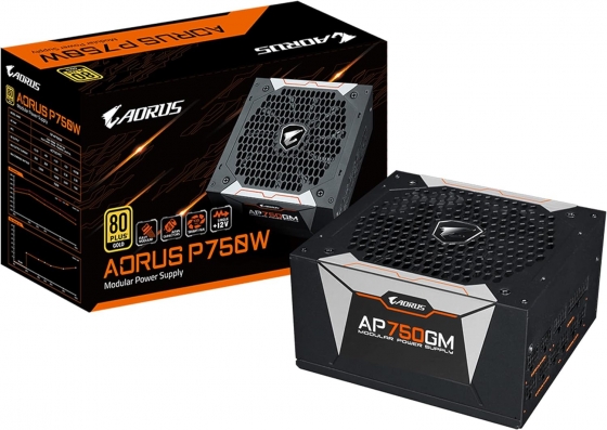 Блок питания 750W Gigabyte AORUS GP-AP750GM 80+ Gold (ATX)