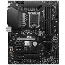 Мат. плата MSI PRO Z790-S WIFI (S-1700, Z790, HDMI, DP, 4xPCI-E, 4DDR5, 2xM.2, SATAIII RAID, SATA3, GbLAN)