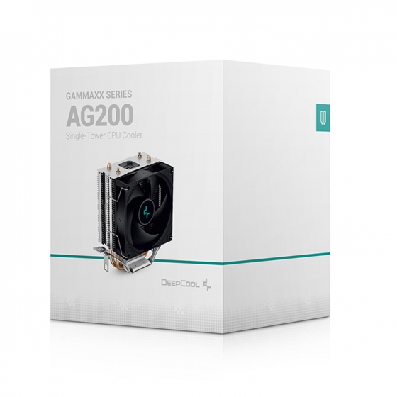 Кулер Deepcool AG200 (Universal socket INTEL/AMD, R-AG200-BKNNMN-G)