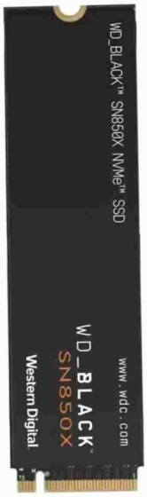 Накопитель SSD M.2 2TB WD Black SN850X (M.2 2280 PCI-E, Reading 7300 MB/s, Writing 6600 Mb/s)