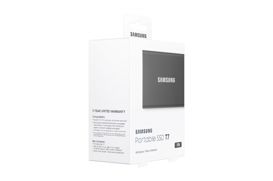 Накопитель SSD внешний 1TB SAMSUNG Portable T7 MU-PC1T0T/WW (2.5