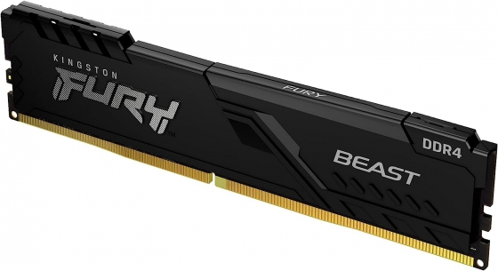 Модуль памяти DIMM 64GB DDR4 Kingston FURY Beast KF432C16BBK2/64 (2x32GB, 3200MHz)