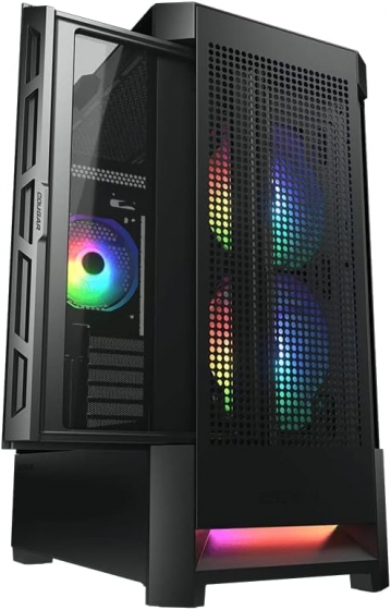 Корпус MidiTower Cougar AirFace RGB w/o white (MidiATX)