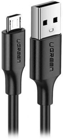 Кабель Ugreen 60136 (Micro USB(M) to USB 2.0(M), 1m, Black)