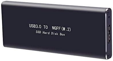 Жесткий диск Внешний корпус для SSD (M.2 NVMe, Black, USB 3.0)