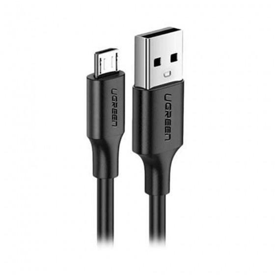 Кабель Ugreen 60138 (USB-A(M) to Micro USB(M), 2m, 18W, Black)