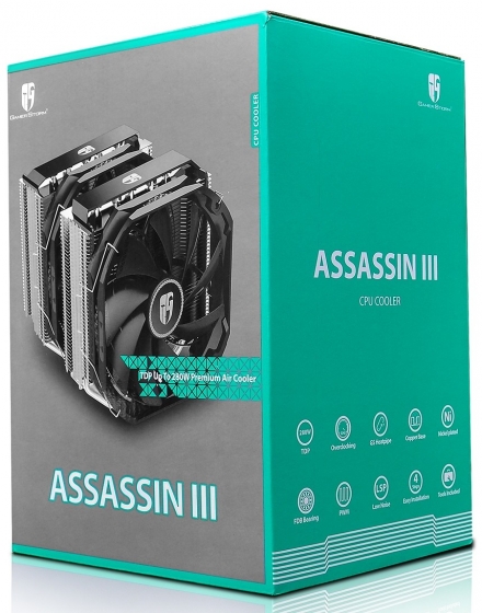 Кулер Deepcool ASSASSIN IV (Universal socket INTEL/AMD, DP-GS-MCH7-ASN-3)