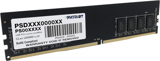 Модуль памяти DIMM 8GB DDR4 PATRIOT PSD48G240081 (2400MHz)