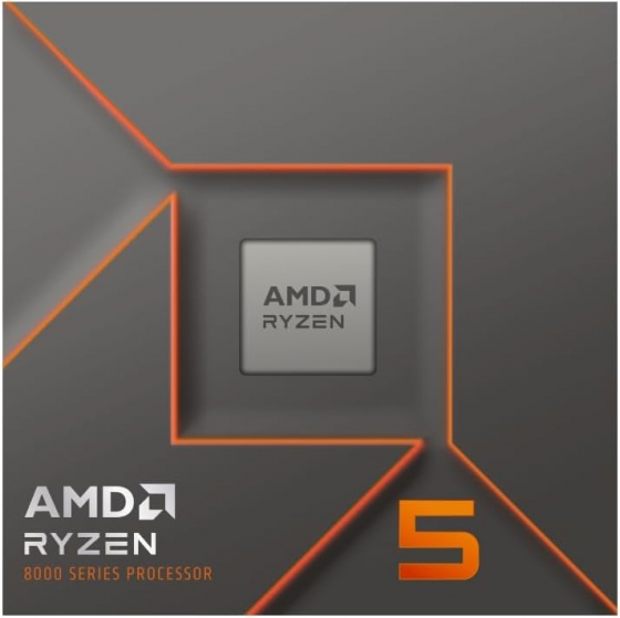 Процессор AMD Ryzen 5 8400F (S-AM5, TRAY)