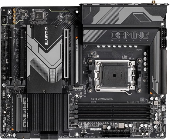 Мат. плата Gigabyte X670 Gaming X AX V2 (S-AM5, X670, HDMI, 3xPCI-E, 4DDR5, 4xM.2, GbLAN)