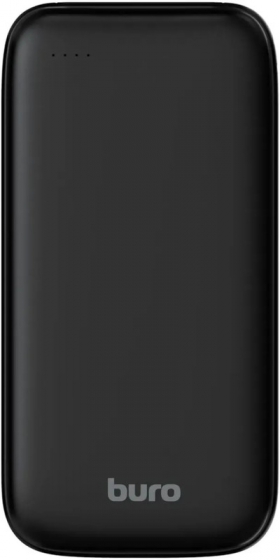 Источник питания Buro BP20A (20000mAh, 10W, 2A, 1xUSB-A/1xUSB-C/1xMicro USB, Black)