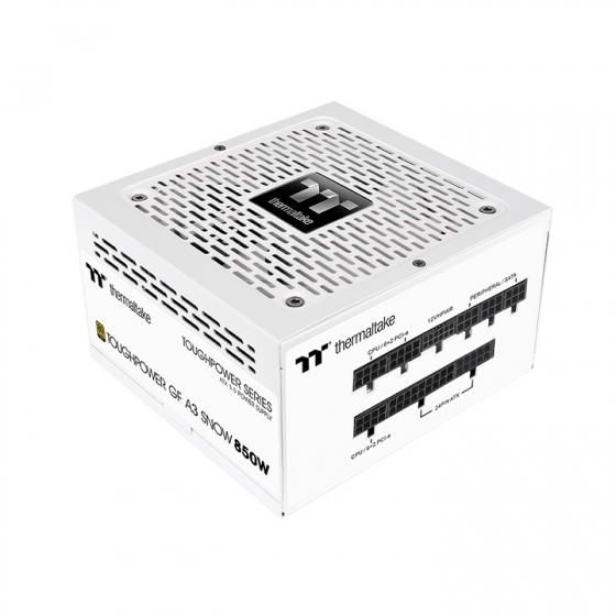 Блок питания 850W Thermaltake Toughpower GF A3 Gen 5 Gold FULL MODULAR (Snow, ATX)