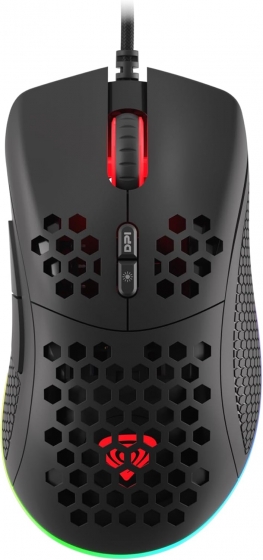 Мышь Genesis NMG-1839 KRYPTON 555, Gaming, Black, RGB (8000DPI, USB)