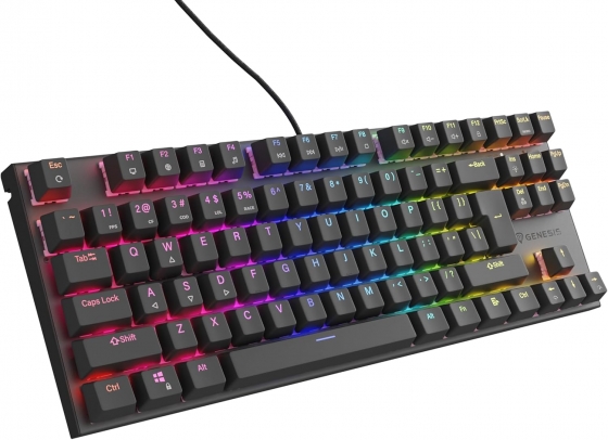 Клавиатура Genesis NKG-1877 THOR 303 RGB, Backlight, Mechanical, Gaming (USB, US Layout)