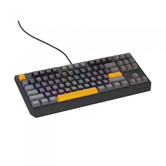 Клавиатура Genesis NKG-2081 THOR 230 TKL RGB, Backlight, Mechanical, Gaming (USB, US Layout)