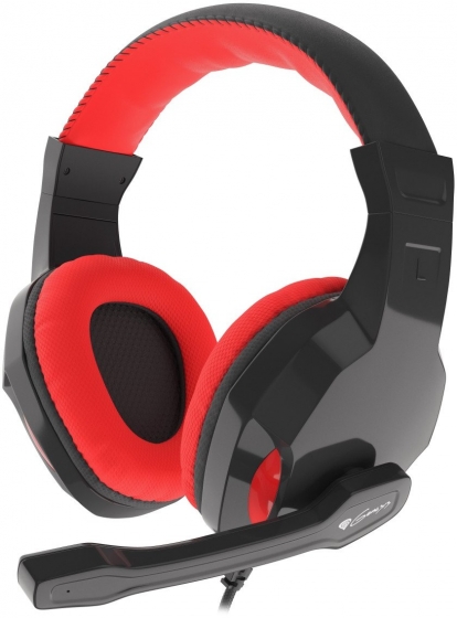 Наушники с микрофоном Genesis NSG-1437 Argon 110 Black-Red, Gaming (Mini-Jack)