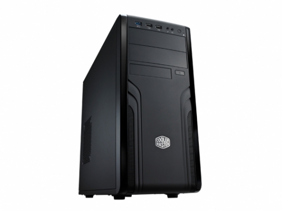 Корпус MidiTower Coolermaster CM Force 500 w/o black (MidiATX)