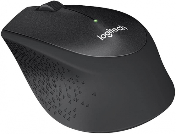 Мышь беспроводная Logitech B330 Silent Plus (USB, Black)