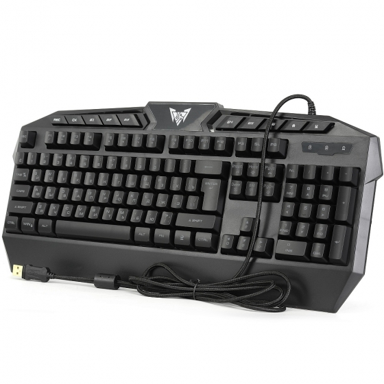 Клавиатура CrownMicro CMGK-404, RGB, Gaming (USB)