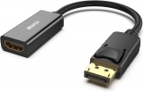 Адаптер Buro BU-HDMI(F)-DP(M) DisplayPort(M) -> HDMI(F), Black