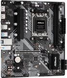 Мат. плата Asrock B650M-H/M.2+ (S-AM5, B650, HDMI, DP, 3PCI-E, 2xDDR5, M.2, SATAIII RAID, SATA3, GbLAN)