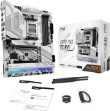 Мат. плата Asrock X870 Pro RS WIFI (S-AM5, X870, HDMI, 2xPCI-E, 4DDR5, 3xM.2, SATAIII RAID, USB4 Type-C, GbLAN, Wi-Fi 7)